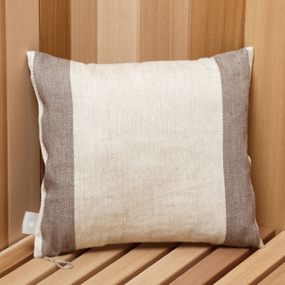 8 ½" W x 11" L Sauna Pillow Tan