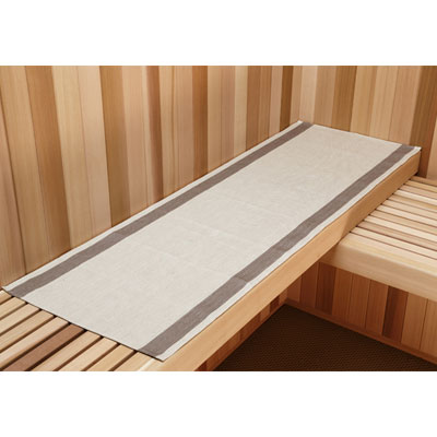 LONG BENCH MAT 15 3/4" X 59" LINEN COTTON BLEND